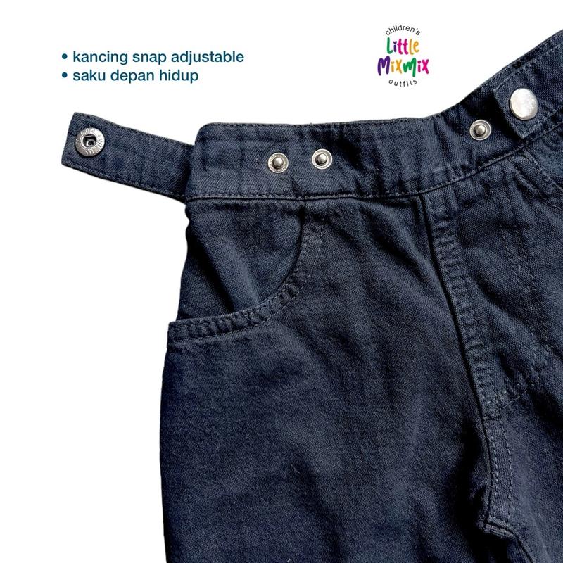 Mixmix CUTBRAY - Celana Cutbray Jeans Anak Perempuan 2 - 9 Tahun 2