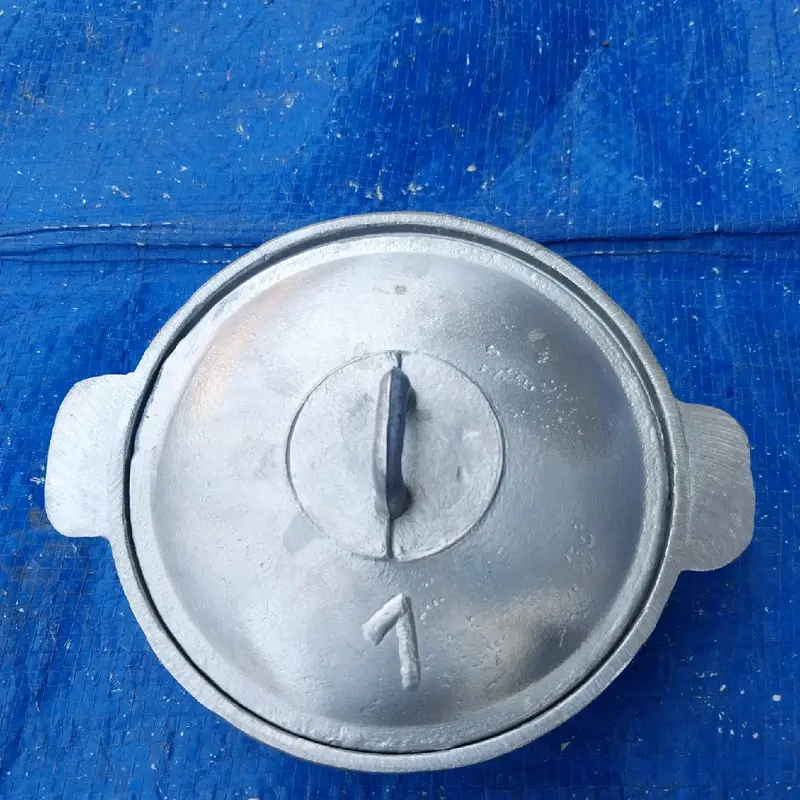 Nồi gang kho quẹt, kho thịt cá, nấu cơm niêu, lẩu cháo đk 14-21cm 4