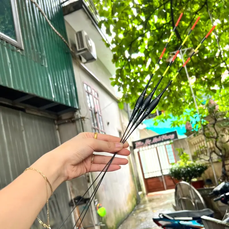 Phao Câu Cá Hố Đấu Điện Tự Cân Tải Chì Siêu Nhẹ Hắc Mã Liên 3