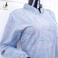 Gambar GAMIS OZIAS SIFON CERUTY 03942 LD 105 I Gamis Brisemade I Gamis Wisuda Muslimah Mutiara Nyaman - coklat dari Ozias.id Kota Administrasi Jakarta Barat 4 Tokopedia