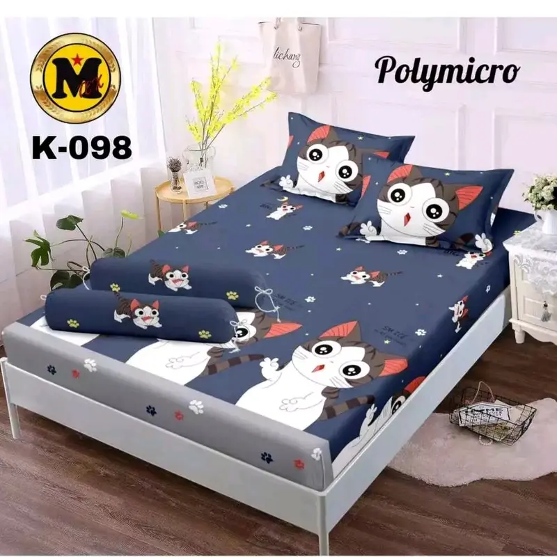 SPREI 3D KARAKTER MOTIF STAR SQUAR UK 180X200 160X200 Bantal Guling 6