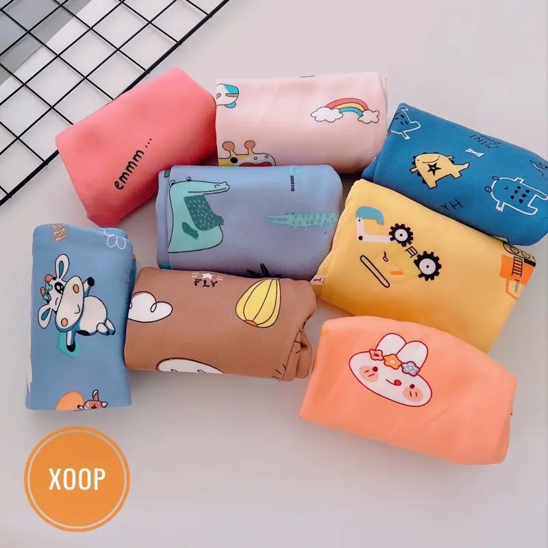 COMBO 5 Quần nỉ bông cho bé trai & bé gái Từ 3kg đến 15kg Cotton 3