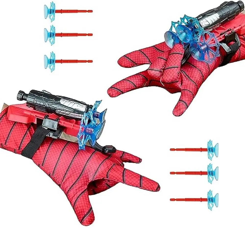 Spider Web Shooter Toy, 1 Set Spider Wrist Firing Toy, Fun Superhero Role Play Toys, Novelty Toys for Birthday Gift
