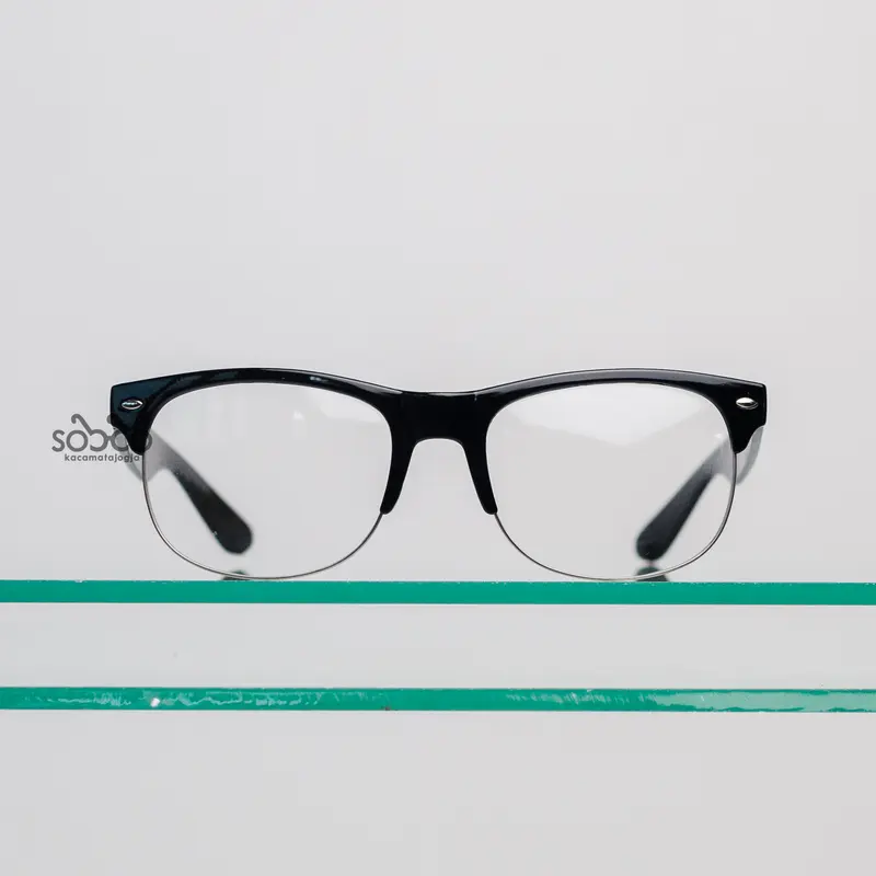 FRAME KACAMATA SEMI KOTAK TEBAL -  SASANTI 04 0