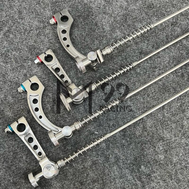 Combo đũa + càng thắng inox 304 gắn cho các dòng xe Ex nhỏ, Wave nhỏ, Sirius.. Phụ Tùng Phụ Kiện