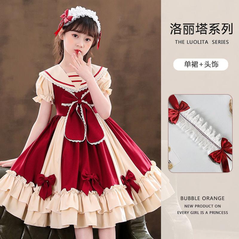 Product Introduction of Váy Công Chúa Lolita, Cho Bé Gái, Hàng Mới Về Năm 2024, Váy Dài Tay, Phong Cách Preppy, Thời Trang, Thích Hợp Cho Mùa Thu Và Mùa Đông, Quần Áo Trẻ Em, Quần Áo Mùa Thu 5