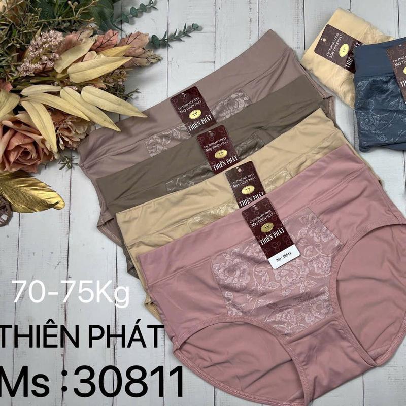 ComBo 10 quần thun lạnh lưng cao ôm bụng Bigsize TP 70-80kg 30811 cao cấp quan chips i eure