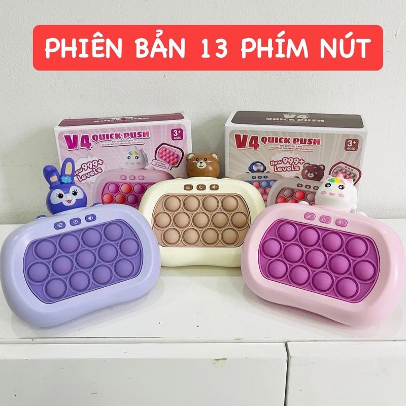 Loại 13 Nút Đồ Chơi POP IT Điện Tử Thế Hệ Mới Loại 13 Nút + 999 Cấp Độ Giúp Rèn Luyện Trí Thông Minh Cho Bé dochoi popit