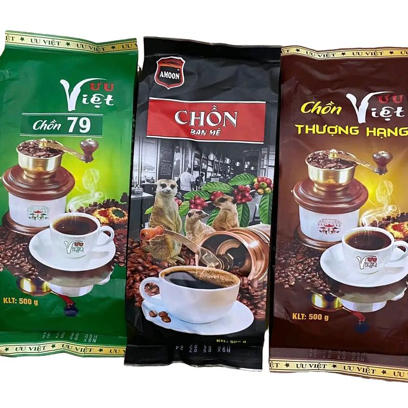 combo 3 gói (1,5kg) cà phê hương chồn gu truyền thống