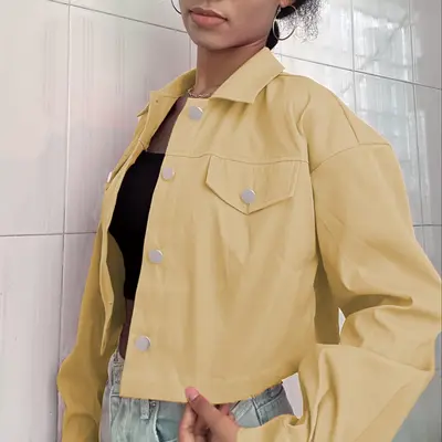 611.ladies flaffy sweatshirts longsleeve(Cropped Jacket for 611.ladies flaffy sweatshirts longsleeve(Cropped Jacket for