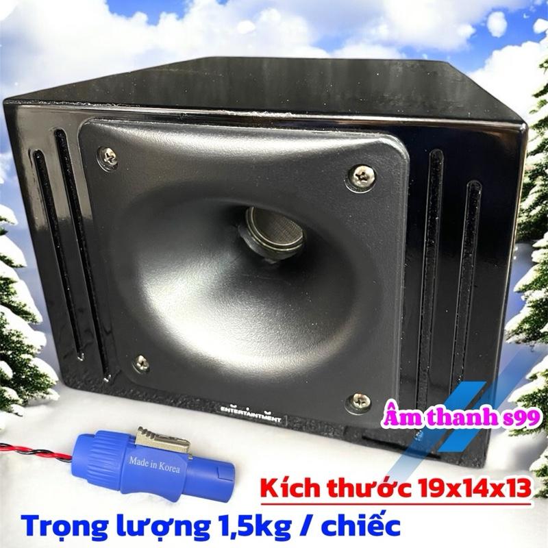 Loa treble rời JPJ-VS350 Thùng gỗ Sơn cao cấp chống nước. Củ treble to 350 - Tiếng lớn, tí tách hay, thêm dải treble nghe nhạc và Karaoke nhẹ. Trợ thêm lời - tiếng trung. Phân tần - chống cháy. Loa full, loa karaoke, loa xách tay, Loa kéo, Loa Bluetooth