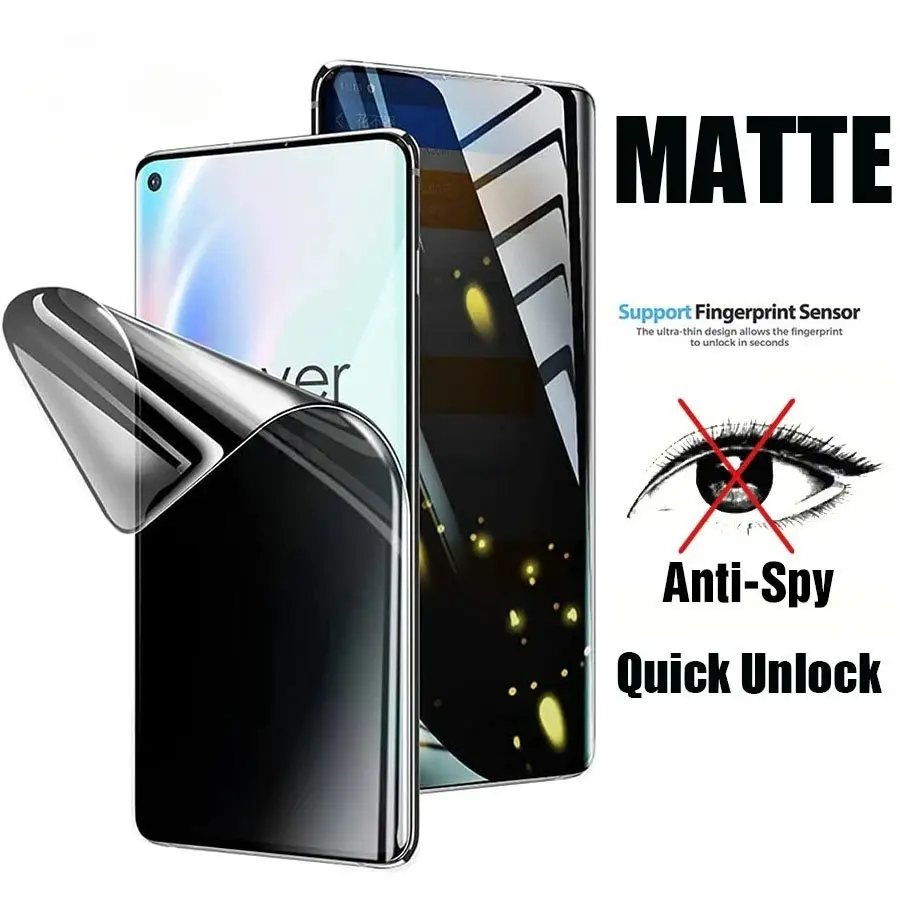 Màng Hydrogel, Bảo Mật Chống Gián Điệp, Dành Cho OPPO Reno 12 Pro 5G, 12F, 11, 11F, 10 +, 8T, 4G, 8, 8z, 7, 7z, 6, 6z, 5, 5z, 5F, 4, 3, Bảo Vệ Màn Hình Riêng Tư