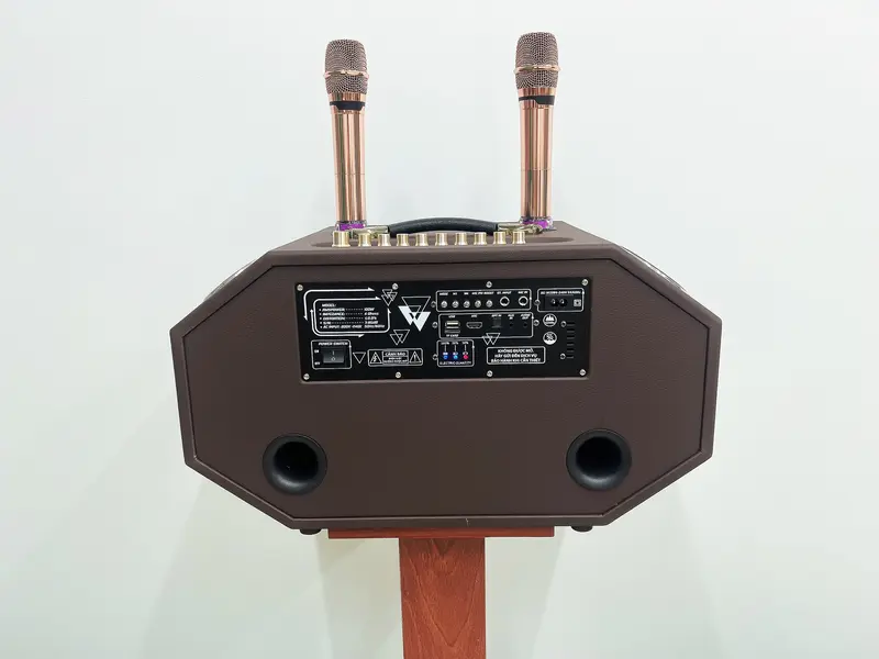 Loa Karaoke Xách Tay Bọc Da Cao Cấp MT MAX-888 16 Đường Tiếng, Bass Đôi 20, 2 Treble, 12 Trung ,Công Suất 1200W 3
