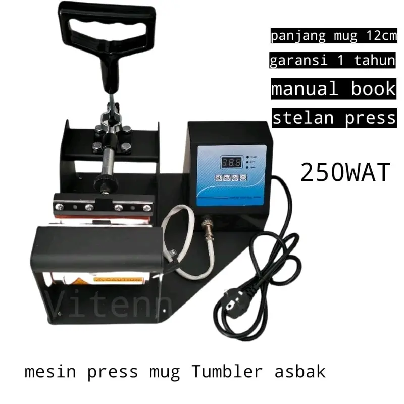 mesin press mug tumbler asbak 0