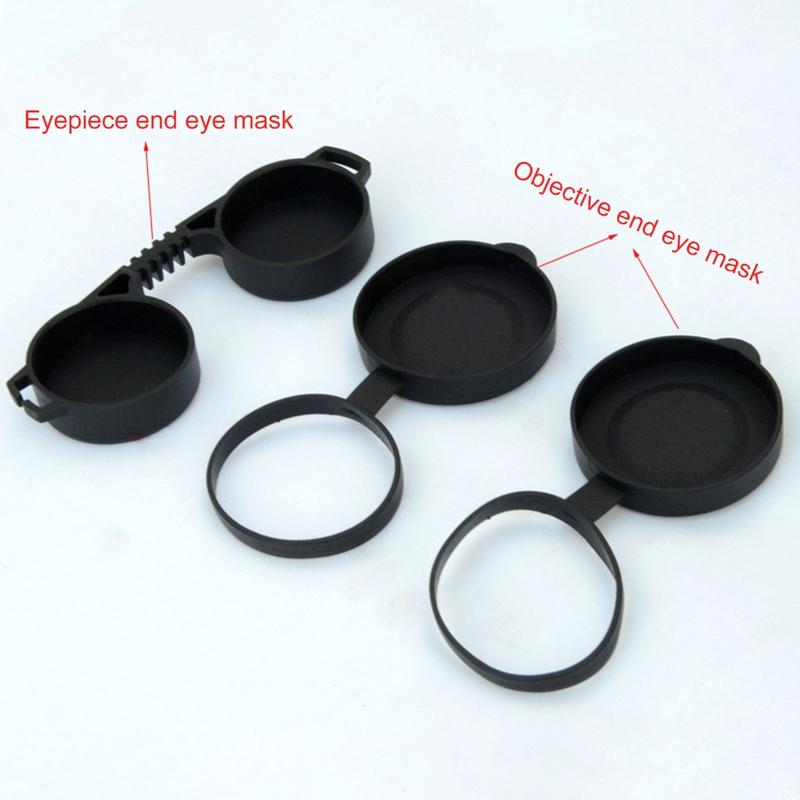 Product Introduction of Binoculars Telescope Dust Covers in Silicone for Lens Size 42 45mm / 62 65mm 43