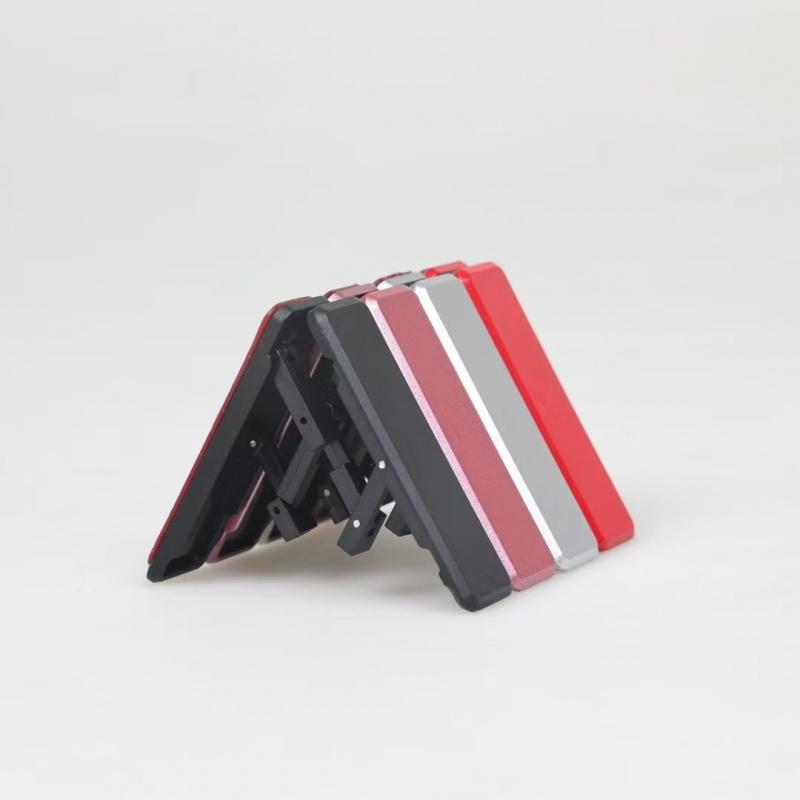 Dudukan Handphone Mini Lipat Kreatif Portabel Praktis untuk Meja.Dudukan Handphone Mini Portabel Lipat Kreatif untuk Pengguna Santai