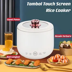Panci Listrik/ mini Rice Cooker/ 1.6L Rice Cooker/Penanak Nasi 400W Serbaguna
