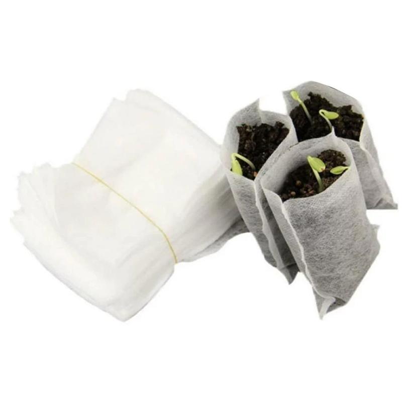 Product Introduction of Beg Anak Benih Bukan Tenunan, 100pcs / pek, Beg Tumbuh Tumbuhan, Bekalan Nutrien Berkebun, R0B2 19