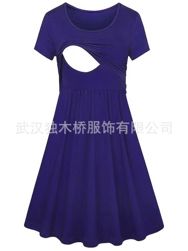 Product Introduction of Trendy Maternity Dresses for Spring/Summer 2025 Stylish Nursing Dresses for New Moms Comfortable and Fashionable maternity hospital sleepwear preggy  outfits breastfeeding  dress maternity  dress  plus  size damit  pang  binyag  ni  mommy 16