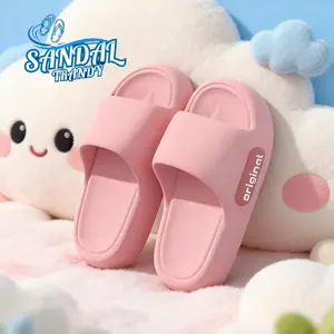 Sandal Anak Perempuan & Laki-Laki Lucu, Sandal Rumah Anti Selip, Nyaman Dipakai Fashion Karet