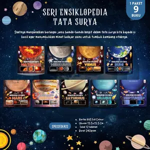 Buku Pengetahuan | Paket Buku Ensiklopedia Tata Surya | Ranah Buku | Buku Anak