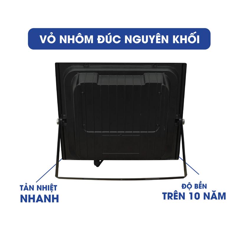 Đèn Pha Năng Lượng Mặt Trời TP Solar Công Suất 200W, 300W, 600W TP-P200, P300, P600 Pin MONO Sạc Nhanh Tự Động Bật Tắt Đèn Năng Lượng Mặt Trời Chính Hãng 6