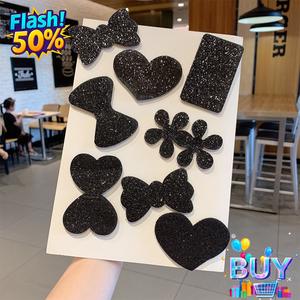 สติ๊กเกอร์หน้ามีกาว สไตล์เกาหลี สำหรับผู้หญิง แผ่นแปะผม เทปวิเศษ ขนาดใหญ่ สติ๊กเกอร์ติดผม สำหรับผู้ใหญ่ พร้อมสต็อก 2025