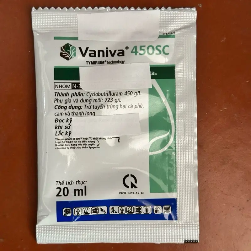 Tuyến Trùng VANIVA 450SC Syngenta gói 20ml