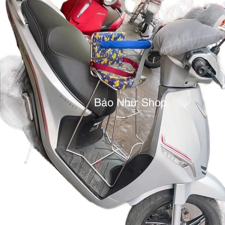 Ghế ngồi xe máy điện FELIZS -Klara Vinfast dựa vòng đai cho bé