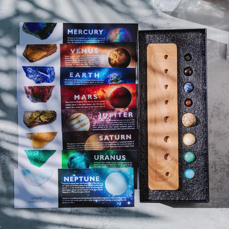 Crystal The Eight Planets in Solar System Explore The Mysteries ...