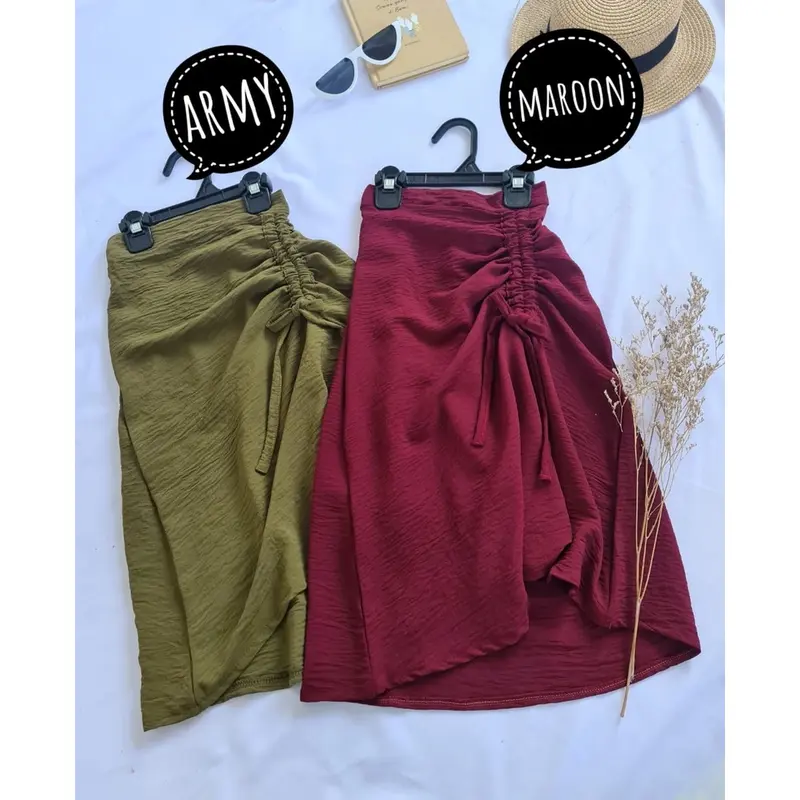 ROK SERUT ANAK PEREMPUAN USIA 1 2 3 4 5 TAHUN BAHAN CRINKLE BY BOBOKIDS 1