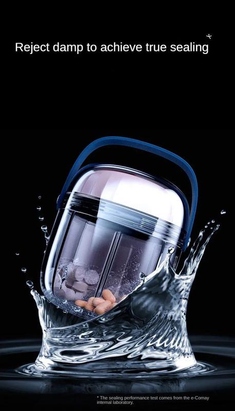 Product Introduction of Pocket Pill Organizer Waterproof Pill Box Portable Medicine Holder for Travel Vitamin Holder Container Medicine Storage Box 7