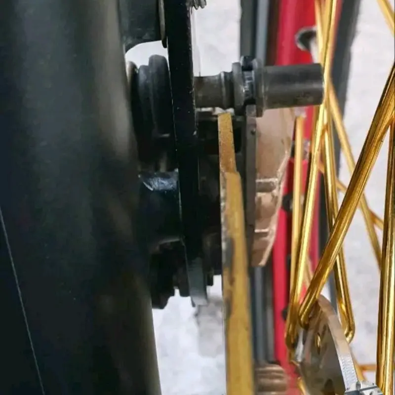Breket Pangkon Kaliper Cakram Satria Fu Piringan Kecil Disc Dudukan Motorcycle 4