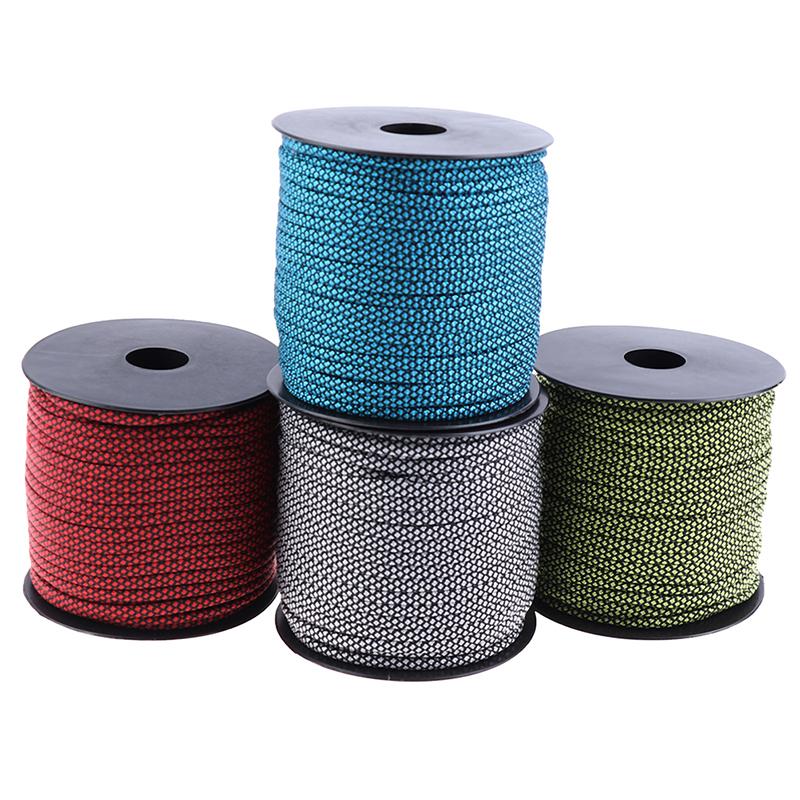 Dây Guyline Phản Quang, 50m, Dây Chạy Bộ Dây Guy Line Cho Lều Cắm Trại Ngoài Trời, [YYY] Phụ Kiện Camping 3