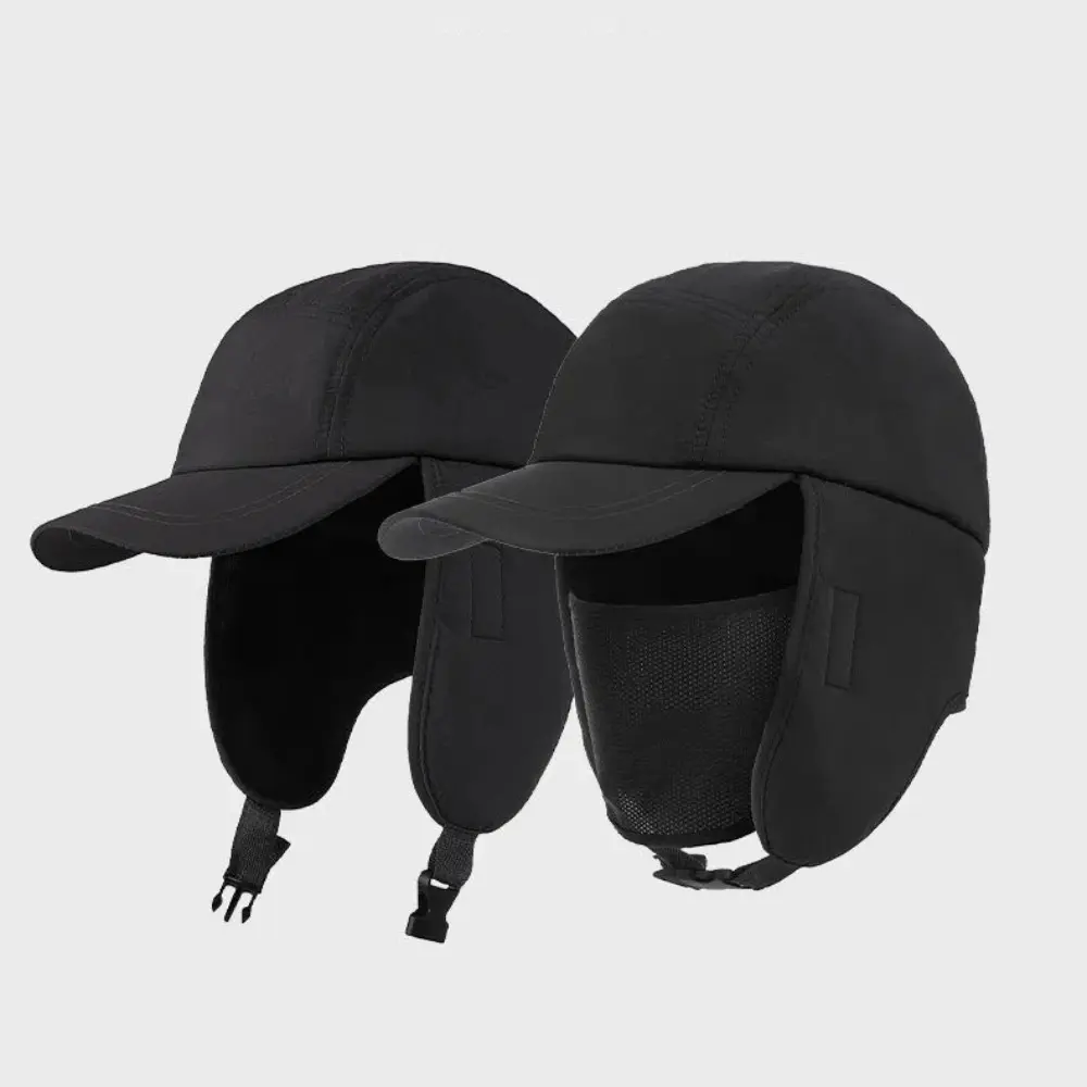 Mũ Tai Bịt Mũm Mĩm, Thoải Mái Và Bảo Vệ Tai, Chất Liệu Lông Cừu Rocker Dày, Mũ Chống Gió Giữ Nhiệt, Dành Cho Nam Giới