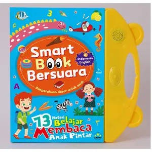 Smart Book Bersuara Indonesia Inggris Mainan Anak Buku Edukasi Belajar