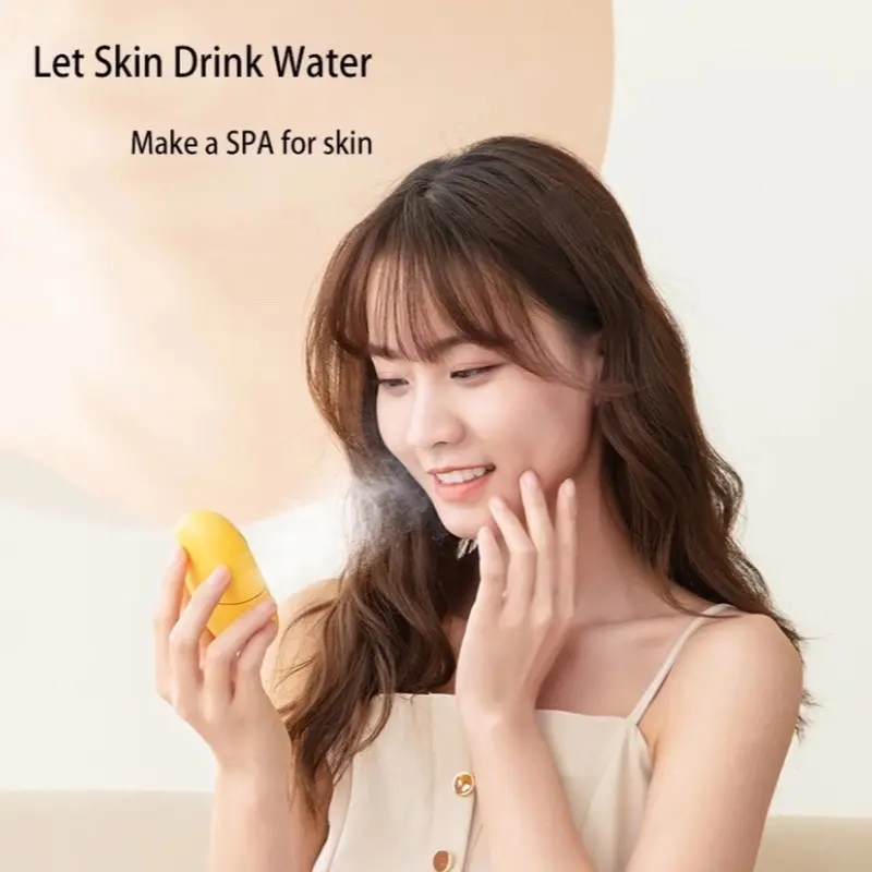 Mini Nano Spray Facial Humidifier Cute Pet Handheld USB Water Replenishment Instrument Face Steamer 35ML Spray Mist Sprayer 801 5