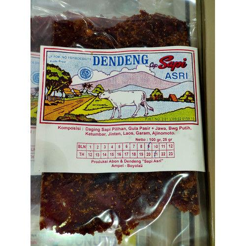 Dendeng Sapi Manis Cap Sapi Asri 100Gr - Shop | Tokopedia