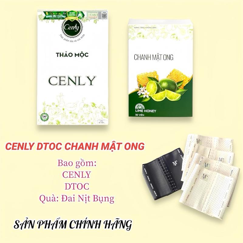 [Kèm Đai Nịt] Cenly Chanh Mật Ong Viên Uống Bổ Sung Vitamin Trái Cây - Hỗ Trợ Tiêu Hoá, Bổ Sung Vitamin Cho Cơ Thể