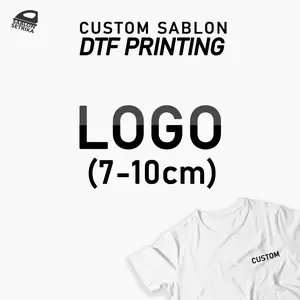 SABLON SETRIKA, SABLON DTF CUSTOM UKURAN 7-10 CM