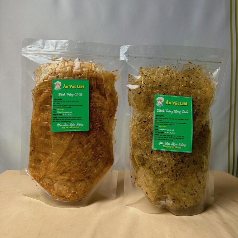 Combo Best 600gr : Bánh Tráng Xike lá sợi xike siêu cay - Bánh Tráng Rong Biển Snack Ăn Vặt