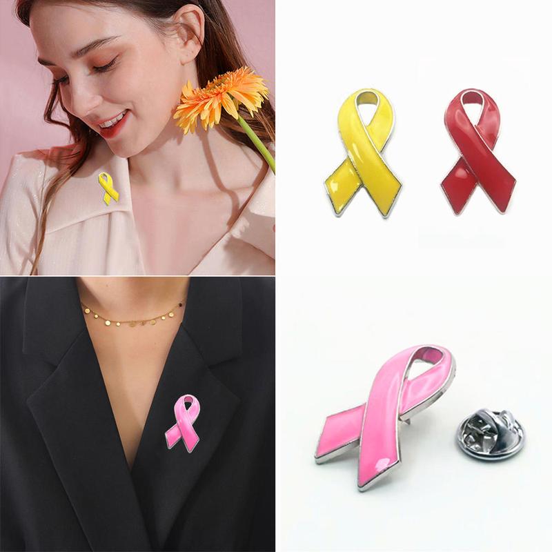 Pin Kanser Reben, Kesedaran Kanser Keamanan, Lencana Pin Lapel - TikTok ...