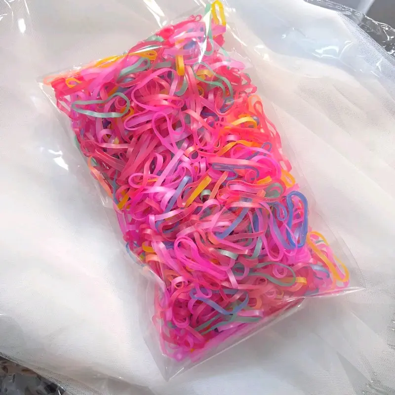 Thun cột tóc đen và nhiều màu siêu dai (gói 50g) 6