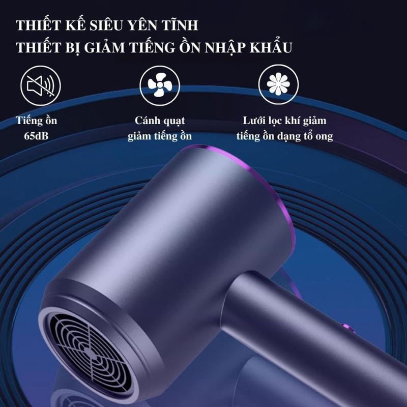 Máy Sấy Tóc Tạo Kiểu Đa Năng 2 Chiều Nóng Lạnh Nhanh Khô Công Suất Lớn, 3 Chế Độ Sấy, Chăm Sóc Tóc Chuẩn Salon - ST2 8
