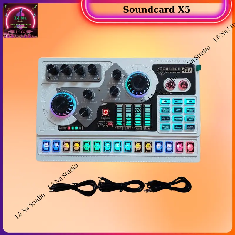 Combo X5 ,Mic PCK320 Có dây hát livestream thu âm trên đt ,có bluetooth ,dùng cho di động ,pc ,lap top . 1