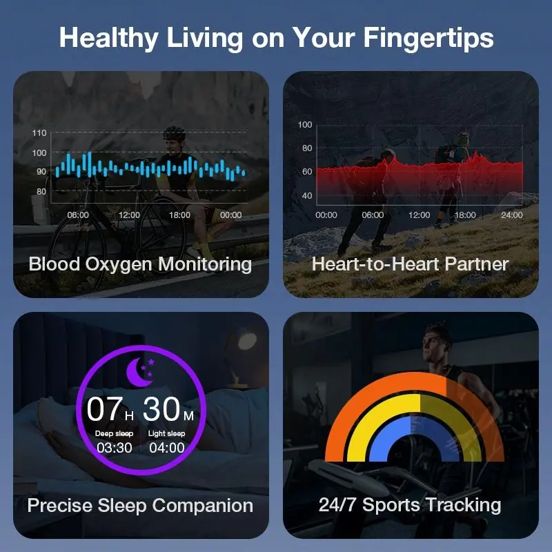 【24H ship】Aolon Ring Gen3 Smart Ring Heart Rate & Blood Oxygen Monitoring IP68 Waterproof Swimming Diving Sports & Health Records Thin And Light Led aolon  smart 4