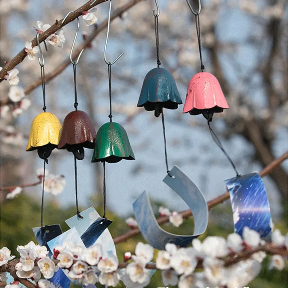 Chuông gió furin cổ điển nhiều mẫu Phong cách Nhật Bản bằng gang đúc [Cocaf Decor Japan]