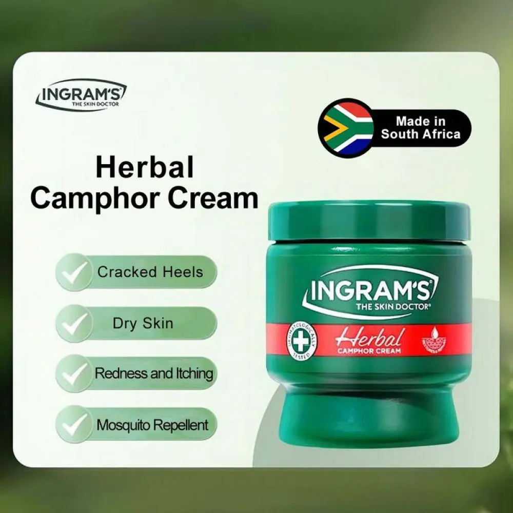[Made In South Africa] Ingram's Herbal Cream Ingrams Balm Body Care Moisture