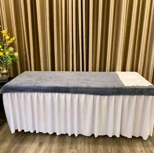Khăn trải giường Spa 90*190cm mềm mại và thấm hút nước 1