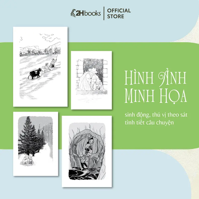 Sách Không gia đình bìa cứng tái bản 2024, tiểu thuyết văn học kinh điển của Hector Malot , 2HBooks x Góc Bình yên 3
